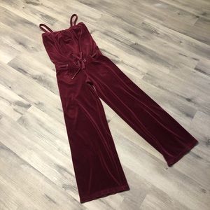Juicy Couture One-Piece Velour Jumpsuit